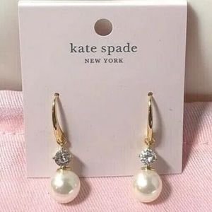 Kate spade Pearls of wisdom earrings nwt